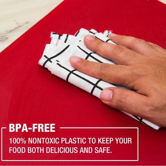 Epare 4-Pc. Color-Coded Cutting Board Set - NEW IN PACKAGE - Picture 5 of 8